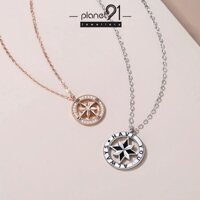 Vòng cổ Bạc 925 Mặt Ngôi Sao May Mắn Cho Cặp Đôi