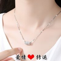 Vòng cổ bạc 999, dây chuyền xương đòn nữ, phong cách mới mùa hèynchen91vn20240709