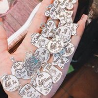 Vòng cổ bạc khắc tên cho bé - quà 1-6 cho bé yêu