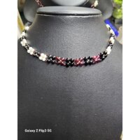 Vòng cổ bằng đá. kiểu chocker, dây chuyền chocker