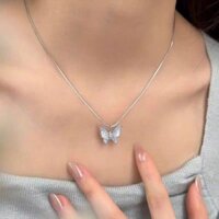 Vòng Cổ Cao Cấp Khí Chất Bướm Sang Trọng Cho Nữ Vòng Cổ Vòng Tay Xương Đòn Mẫu Mới Mùa Hè Vòng Cổ