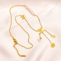 Vòng Cổ Chanel Ánh Sáng Thời Trang Vòng Cổ Sang Trọng Nữ Thép Titan Không Gây Dị Ứng Vòng Cổ ins Phong Cách Ánh Sáng Sang Trọng Xương Đòn Dây Chuyền Bạn Gái Quà Tặng Sinh Nhật Cho Bạn Gái