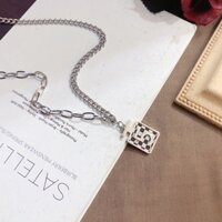 Vòng Cổ Chanel Ánh Sáng Thời Trang Vòng Cổ Sang Trọng Nữ Thép Titan Không Gây Dị Ứng Vòng Cổ ins Phong Cách Ánh Sáng Sang Trọng Xương Đòn Dây Chuyền Bạn Gái Quà Tặng Sinh Nhật Cho Bạn Gái