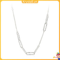 Vòng cổ chất lượng cao Thoải mái khi đeo Vòng cổ Dây chuyền kẹp giấy sành điệu dành cho nữ Trang sức Choker hợp thời trang để mặc và các bữa tiệc Quà tặng hoàn hảo cho thời trang bé gái