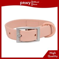Vòng Cổ Cho Chó Pawy - Flexiwear - Màu Hồng - PVC Waterproof Dog Collar