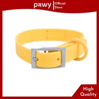 Vòng Cổ Cho Chó Pawy - Flexiwear - Màu Vàng - PVC Waterproof Dog Collar