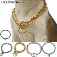 Vòng cổ chó URKIBESOTA Vòng cổ bằng thép không gỉ Vòng cổ chó cưng bằng kim loại