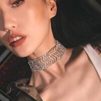 vòng cổ choker đá