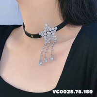 vòng cổ choker ngôi sao đính đá