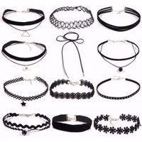 VÒNG CỔ CHOKER SÉT 12 DÂY DỄ THƯƠNG- Giá rẻ số 1