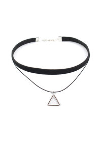 Vòng cổ choker tattoo V10 phối tam giác