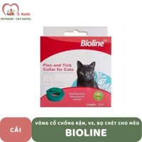VÒNG CỔ CHỐNG RẬN, VE, BỌ CHÉT CHO MÈO BIOLINE