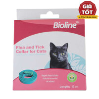 Vòng cổ chống ve rận cho mèo Bioline 35cm – Chiết xuất Margosa