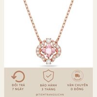 Vòng cổ cỏ 4 lá đá rung Swarovskii Clover - BH 3 tháng