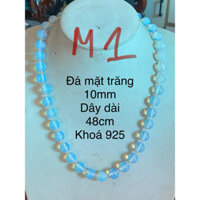VÒNG CỔ ĐÁ MẶT TRĂNG 10-12mm  ms ABP1