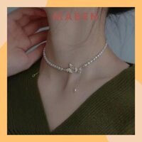 Vòng cổ đính hạt đá lấp lánh - Choker đính hạt thanh lịch