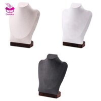 Vòng Cổ Hiển Thị Dây Xích Bán Thân Đứng Giá Đỡ Trang Sức Người Tổ Chức Trang Trí Ma-nơ-canh Cho Phòng Khách Phòng Ngủ Trưng Bày Mặt Bàn