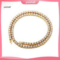 Vòng cổ hợp kim YO / Vòng cổ thoải mái khi đeo Vòng cổ kim cương giả sành điệu dành cho nam Trang sức Choker phong cách Hop với thiết kế tinh tế Cổ hợp kim ngắn cho Đông Nam