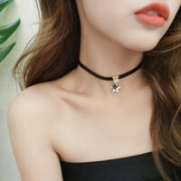 Vòng cổ kiểu choker cao cấp ngôi sao lấp lánh xinh đẹp phụ kiện trang sức dành cho nữ style hàn quốc