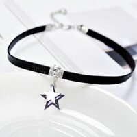 Vòng cổ kiểu choker cao cấp ngôi sao lấp lánh xinh đẹp phụ kiện trang sức dành cho nữ style hàn quốc - shop kỳ lân
