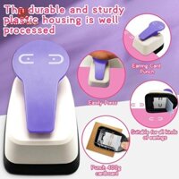 Vòng cổ lỗ đục lỗ Bông tai đục lỗ Dễ dàng sử dụng Thủ công Máy đục lỗ giấy để chế tạo Phụ kiện