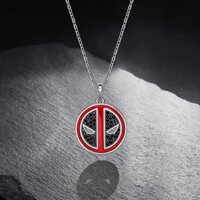 Vòng Cổ Marvel Deadpool – Disney, Dây chuyền Disney siêu anh hùng, dây chuyền nam - SMV-1539