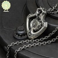 Vòng cổ mặt dây chuyền bánh răng xoay cơ khí, Bánh răng Steampunk, Vòng cổ mặt dây chuyền cơ khí, Unisex, Vòng cổ, Vintage, Bánh răng cơ khí