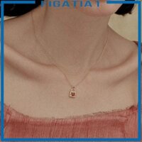 Vòng cổ mặt dây chuyền hình Garnet dành cho nữ dành cho bữa tiệc quà tặng Mua sắm
