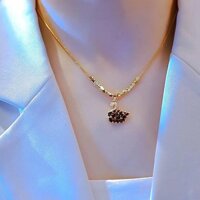 Vòng cổ mặt dây chuyền thiên nga đen