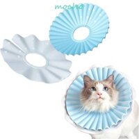 Vòng cổ MOCHO Cat Elizabeth, hai lớp có khóa Vòng tròn bảo vệ cổ EVA, Nhẹ Dễ đeo Bảo vệ Chống liếm Tay phục hồi vết thương cho mèo Neuter