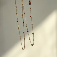 Vòng cổ ngọc trai tự nhiên Cô gái Vòng cổ ngọc trai nhỏ Hàng có sẵn Trang sức ngọc trai thật Bán buôn