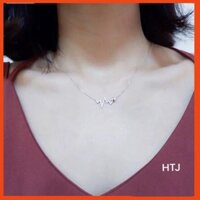 Vòng cổ nữ- Dây chuyền nhịp tim mẫu mới nhất CAM KẾT BẠC CHUẨN