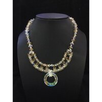 Vòng cổ pha lê Swarovski kiểu Nhật Nguyệt