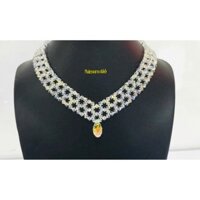 Vòng cổ pha lê Swarovski tình yêu
