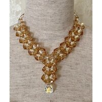 Vòng cổ pha lê Swarovski trái tim Truly In Love Heart