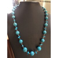 Vòng cổ phối đá Ngọc lam si tuyển Nhật