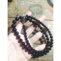 vòng cổ san hô đen si Nhật