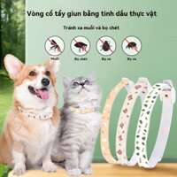 Vòng cổ tẩy giun cho chó, thuốc nhỏ bên ngoài cho chó nhỏ, Golden Retriever, chống ngứa, rận, bọ chét, đồ dùng cho