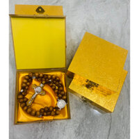 Vòng Cổ Thánh Giá Nam Gỗ - Dây Chuyền Thời Trang Nam Full Box
