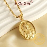 Vòng cổ Thép Titan Mạ Vàng 18K Thời Trang