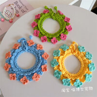 Vòng cổ thú cưng Flower World, trang phục cổ tích cho chó, tạp dề cho mèo, vòng hoa, vòng cổ, dây đeo cổ