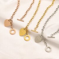 Vòng Cổ Tiffany Ánh Sáng Sang Trọng Tinh Tế Vòng Cổ Nữ Thép Titan Không Gây Dị Ứng Vòng Cổ Kinh Doanh Bữa Tối Xương Đòn Dây Chuyền Cho Bạn Gái Ngày Lễ Tình Nhân Tana