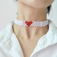 Vòng Cổ Tình Yêu Ngọc Trai Xương Đòn Dây Chuyền Handmade Vòng Cổ Nữ Trang Sức