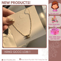 Vòng cổ Titan Mạ Vàng 18K Sang Trọng