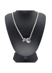 Vòng cổ titan nam nữ độc đáo - Mẫu 1