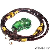 Vòng Cổ Tỳ Hưu Cẩm Thạch Tự Nhiên GEMBANK