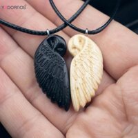 Vòng cổ với mặt dây chuyền cú gỗ Chuỗi cú may mắn cổ điển