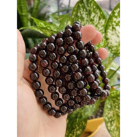 VÒNG ĐÁ GANET  ( NGỌC HỒNG LỰU ) SAO 7mm , 10mm ( Tặng kèm hộp)