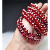 Vòng đá garnet ngọc hồng lựu 7.5li