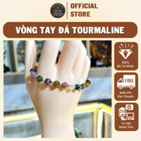 Vòng Đá Phong Thủy Gia An - Vòng Tay Đá TOURMALINE, Dây Chỉ Ngọc Xỏ Hạt Có Độ Bền Cao Với Sự Thanh Lịch, Trẻ Trung